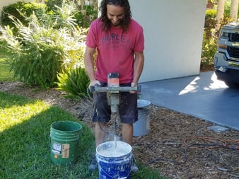 Constantine at work on a real estate project