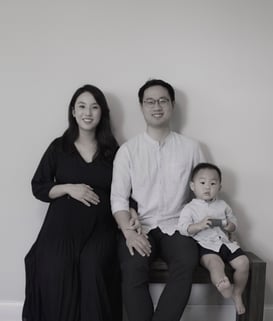 Jaehee Kim and family
