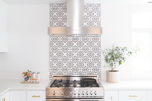 Try adding a colorful or fun backsplash to the kitchen of your next home renovation project.