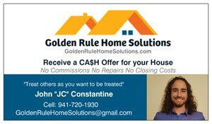 Golden Rule Home Solutions business card